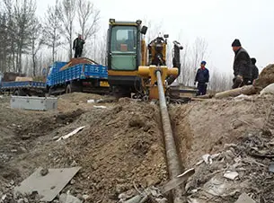 保定满城非开挖管道施工